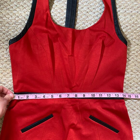 Red Mini Dress - Picture 6 of 7